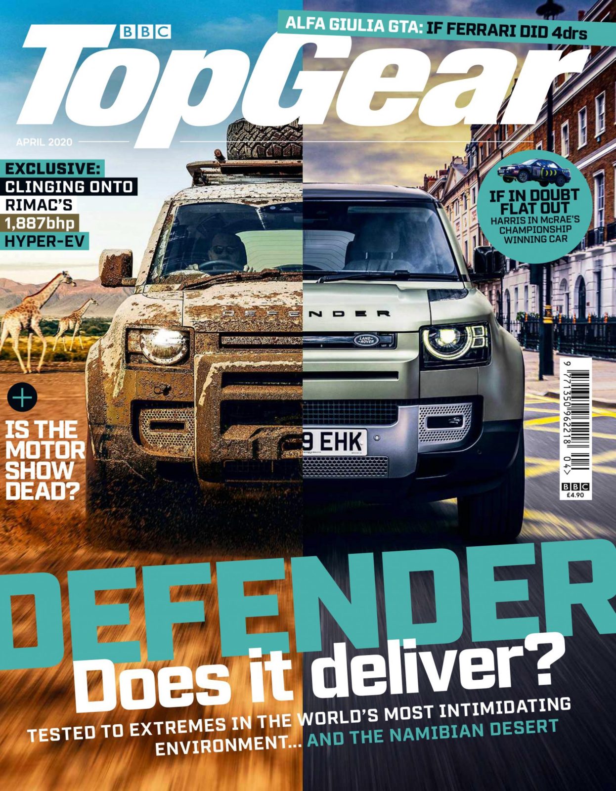 BBC Top Gear BBC疯狂汽车秀杂志 APRIL 2020年4月刊